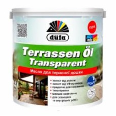 Масло для древесины Dufa Terrassen Ol мат 0,75 л