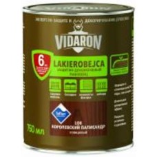 Лакобейц Vidaron Защитно-декоративный королевский палисандр L08 глянец 0,75 л