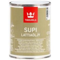 Масло TIKKURILA Supi Lattiaoljy бесцветный 0,9 л