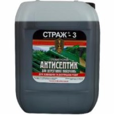 Антисептик STRAZH Страж-3 зеленый 10 л