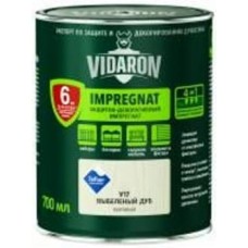 Импрегнат Vidaron Защитно-декоративный выбеленный дуб V17 мат 0,7 л