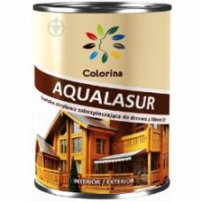 Антисептик COLORINA Aqualasur рябина глянец 2,5 л