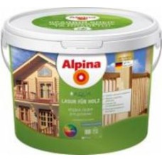 Лазурь Alpina AQUA LASUR FUR HOLZ шелковистый мат 0,75 л