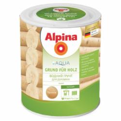 Грунт для дерева Alpina AQUA GRUND FUR HOLZ безцветный мат 0,75 л