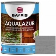 Лазурь Bayris Aqualazur Серый мат 0,75 л