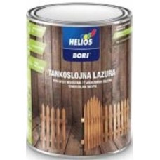 Краска-лазурь Helios Bori Thin-Layer Woodstain тонкослойная 7 махагон глянец 0,75 л