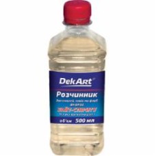 Растворитель для эмалей, лаков и красок DekArt 0.5 л