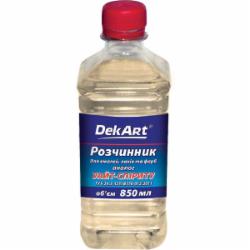 Растворитель для эмалей, лаков и красок DekArt 0.85 л