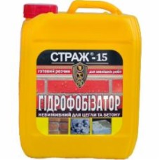 Гидрофобизатор водоотталкивающая STRAZH - 15 готовый раствор 5 л