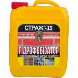 Гидрофобизатор водоотталкивающая STRAZH - 15 готовый раствор 10 л