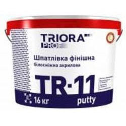 Шпаклевка Triora TR-11 putty белоснежная 5 кг