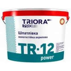 Шпаклевка Triora TR-12 power влагостойкая 0,8 кг
