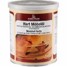 Масло Borma Wachs для мебели с повышенной твердостью 4902 без оттенка сатиновый глянец 1 л