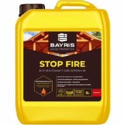 Огнебиозащита Bayris Stop Fire красный 10 л