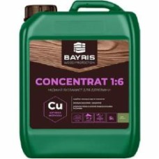 Биозащита медная Bayris для древесины зеленый 5 л