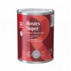 Грунтовка TIKKURILA антикоррозионная Rostex Super серый мат 1 л