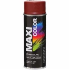 Грунт акриловый Maxi Color аэрозольный красный 400 мл