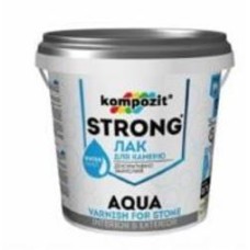 Лак для камня Strong Aqua Kompozit прозрачный 0,75 л