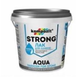 Лак для камня Strong Aqua Kompozit прозрачный 0,75 л