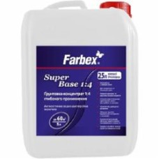 Грунтовка глубокопроникающая Farbex 1:4 SuperBase 5 л