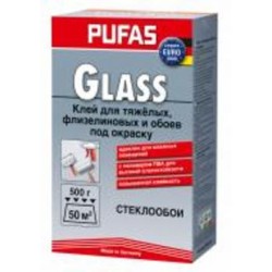 Клей для обоев PUFAS Glass 500 г