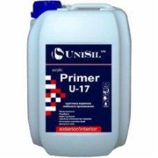 Грунтовка глубокопроникающая UniSil acrylic primer U-17 10 л