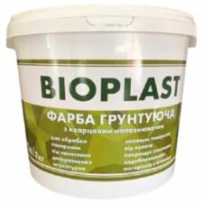 Краска грунт Bioplast с кварцевым наполнителем белый 5 л