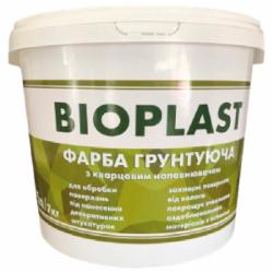 Краска грунт Bioplast с кварцевым наполнителем белый 5 л