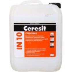 Грунтовка универсальная Ceresit IN 10 под финишную отделку 10 л