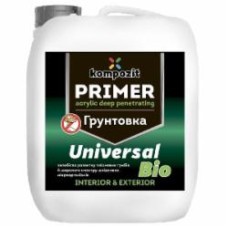 Грунтовка глубокопроникающая Kompozit акриловая Universal-BIO 1 л
