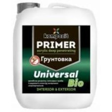 Грунтовка глубокопроникающая Kompozit акриловая Universal-BIO 5 л