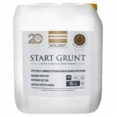 Грунт универсальный Kolorit глибокого проникнення на акрилатній основі Start Grunt 5 кг 5 л