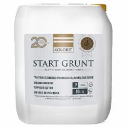 Грунт универсальный Kolorit глибокого проникнення на акрилатній основі Start Grunt 5 кг 5 л