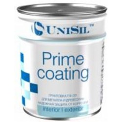 Грунтовка водоотталкивающая UniSil ГФ-021 Prime Coating для металла и древесины 0,9 кг
