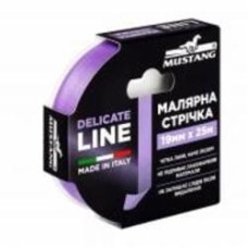 Лента малярная Mustang Delicate Line рисовая фиолетовая 19 мм x 25 м