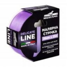 Лента малярная Mustang Delicate Line рисовая фиолетовая 38 мм x 25 м