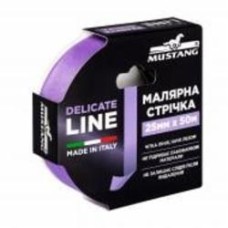 Лента малярная Mustang Delicate Line рисовая фиолетовая 25 мм x 50 м
