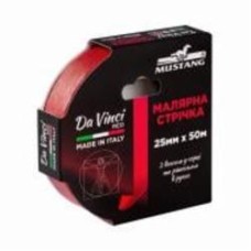 Лента малярная Mustang Da Vinci Red 25 мм x 50 м