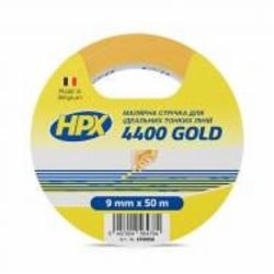 Лента малярная HPX 4400 Gold 9 мм x 50 м