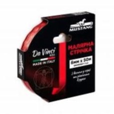 Лента малярная Mustang Da Vinci Red 3 шт. 6 мм x 50 м