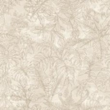 Обои виниловые горячего тиснения Decoprint leaf beige EP1051 0,53x10,05 м