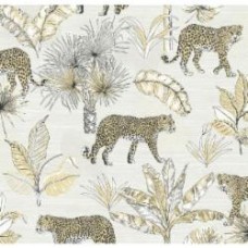 Обои виниловые на флизелиновой основе Grandeco Jungle Fever JF2101 0,53x10,05 м