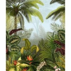 Обои виниловые на флизелиновой основе Grandeco Jungle Fever JF6001 0,53x10,05 м
