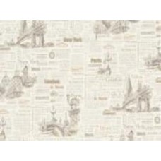 Обои виниловые на флизелиновой основе Славянские обои Elegance collection Гардиан 2367-01 1,06x10,05 м