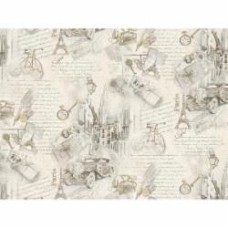 Обои виниловые на флизелиновой основе Славянские обои Elegance collection Фаэтон 1303-06 1,06x10,05 м