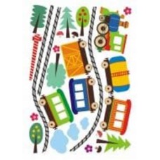 Декоративная наклейка Design stickers Паровоз 29.7x42 см