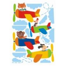 Декоративная наклейка Design stickers Самолет 29.7x42 см
