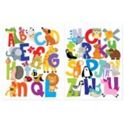 Декоративная наклейка Design stickers АВС 59.4x42 см 2 листа A3
