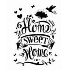 Декоративная наклейка Design stickers Дом, милый дом 29,7x42 см