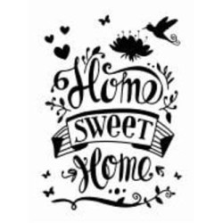 Декоративная наклейка Design stickers Дом, милый дом 29,7x42 см